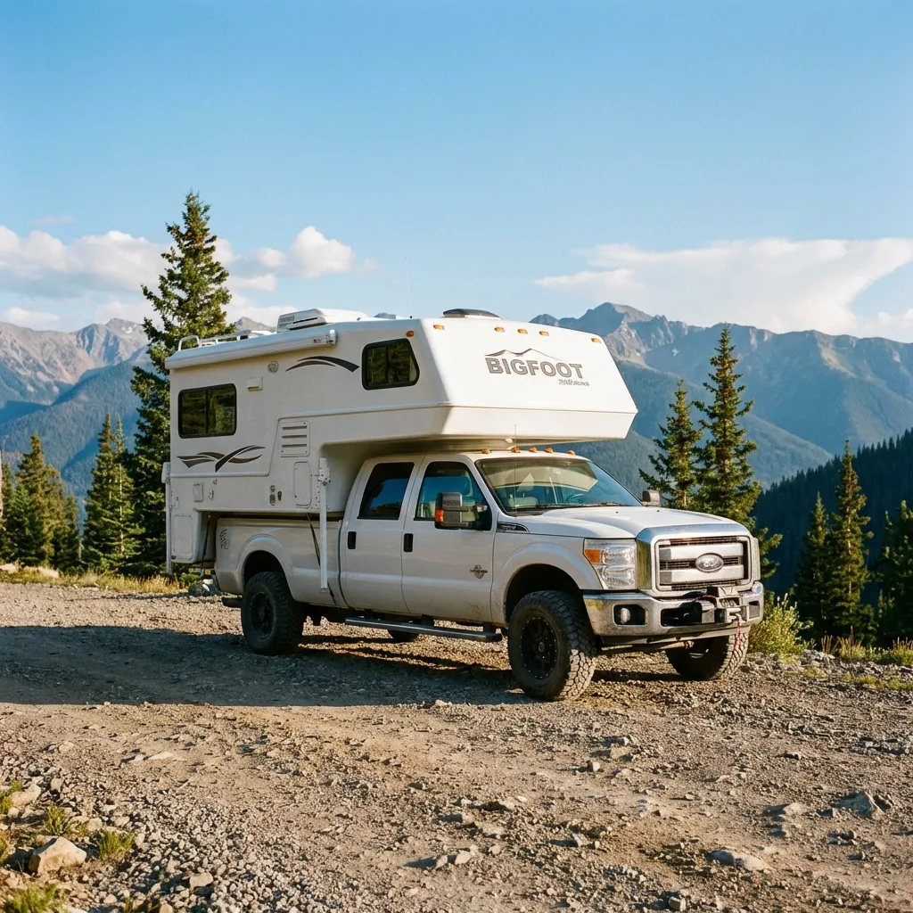 Bigfoot RV Truck Camper profile
